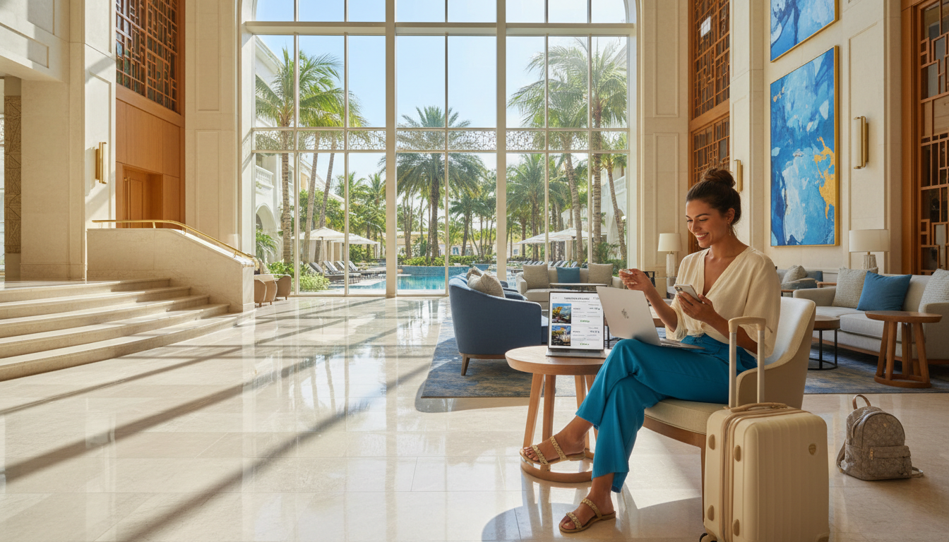 HOTEL MEMBER DEALS editorial scene